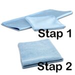 The Rag company - Diamond glass towel + Edgeless 300 GSM microfiber towel - Afbeelding 2