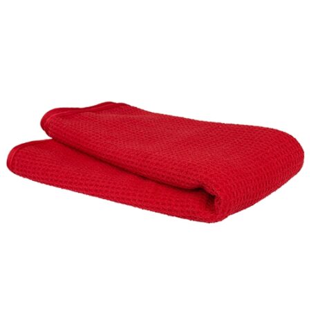 Chemical Guys Soft Weave microvezel glas ramen doek rood 60 x 40cm