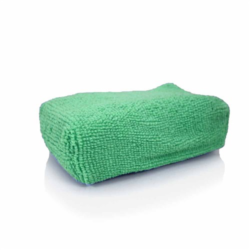 Chemical Guys Workhorse groen premium grade microvezel applicator