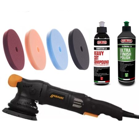 Detailschuur basis polijstkit met Krauss Shinemaster S8 V2