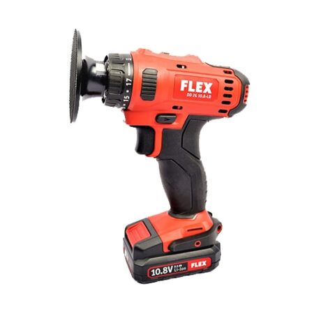 Flex DD 2G 10.8 accu polijstmachine 75mm / boormachine - actie kit