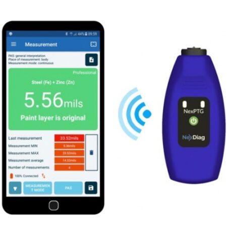 NexPTG professional lakdikte meter – Bluetooth