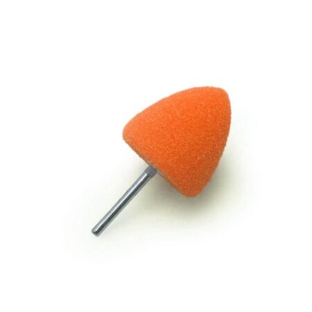 Polijst cone 30mm oranje finishing