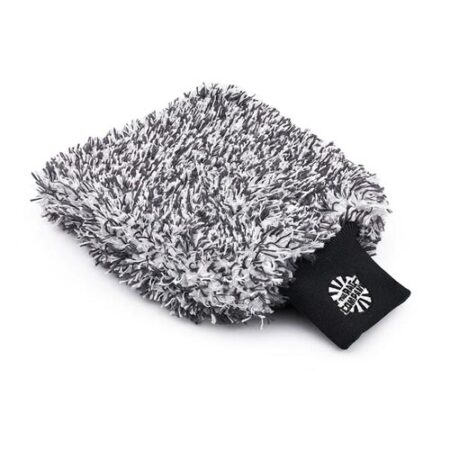 The Rag company cyclone ultra wash mitt black / white