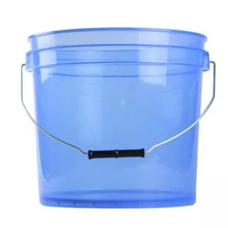Smoked Blue / blauw transparante auto detailing was emmer 4,5 gallon/17L