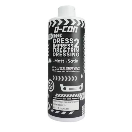 D-CON Dress 2 Impress Tire banden & trim kunststof dressing 500ml